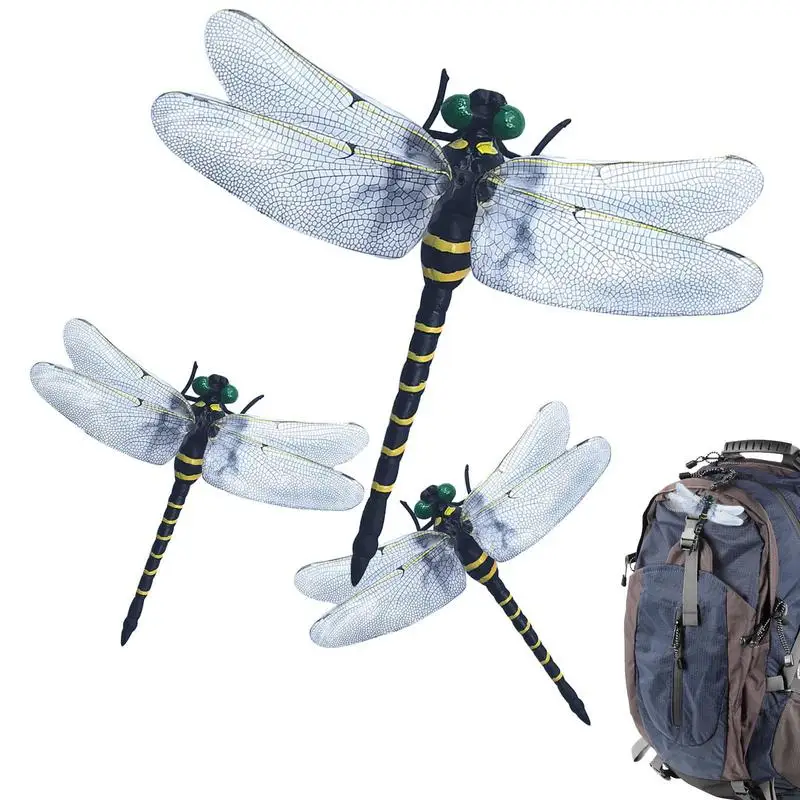 

Simulation Dragonfly Model Mini Dragonfly Figure Art Realistic Dragonfly Figurine Dragonfly Ornament PVC Simulation Dragonfly