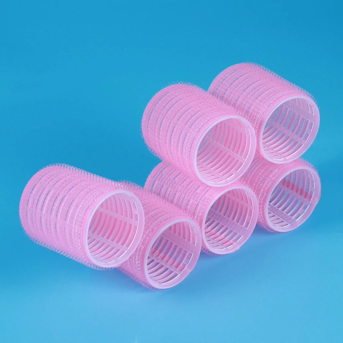 

6 Pcs Hair Styling Tools Hair Roller Curler Self Made No Heat Hair Curlers Hairdressing Curlers Hair Curlers