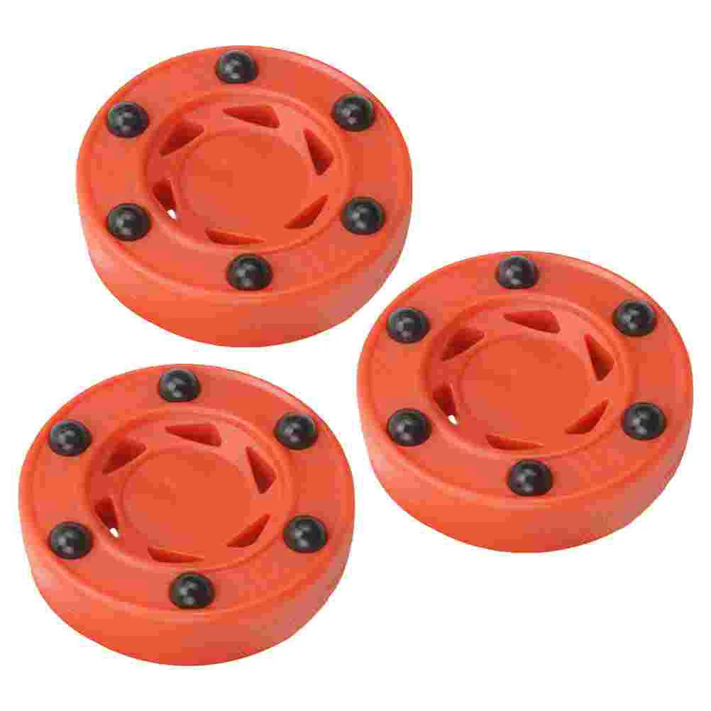 

3 Pcs Puck Street Hockey Ball Practicing Training Roller Game Pucks Professional Inline Ice