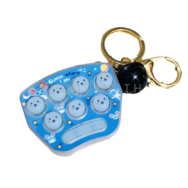 

Брелок Whac-A-родинка, мини-игра, фиджет, карманная игрушка, молотка, ручной подарок для детей