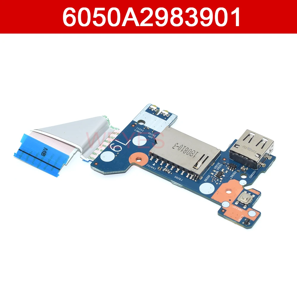 

6050A2983901 для ноутбука HP 14-CK 14-см 240 G7, устройство для чтения SD-карт, USB-порт с кабелем
