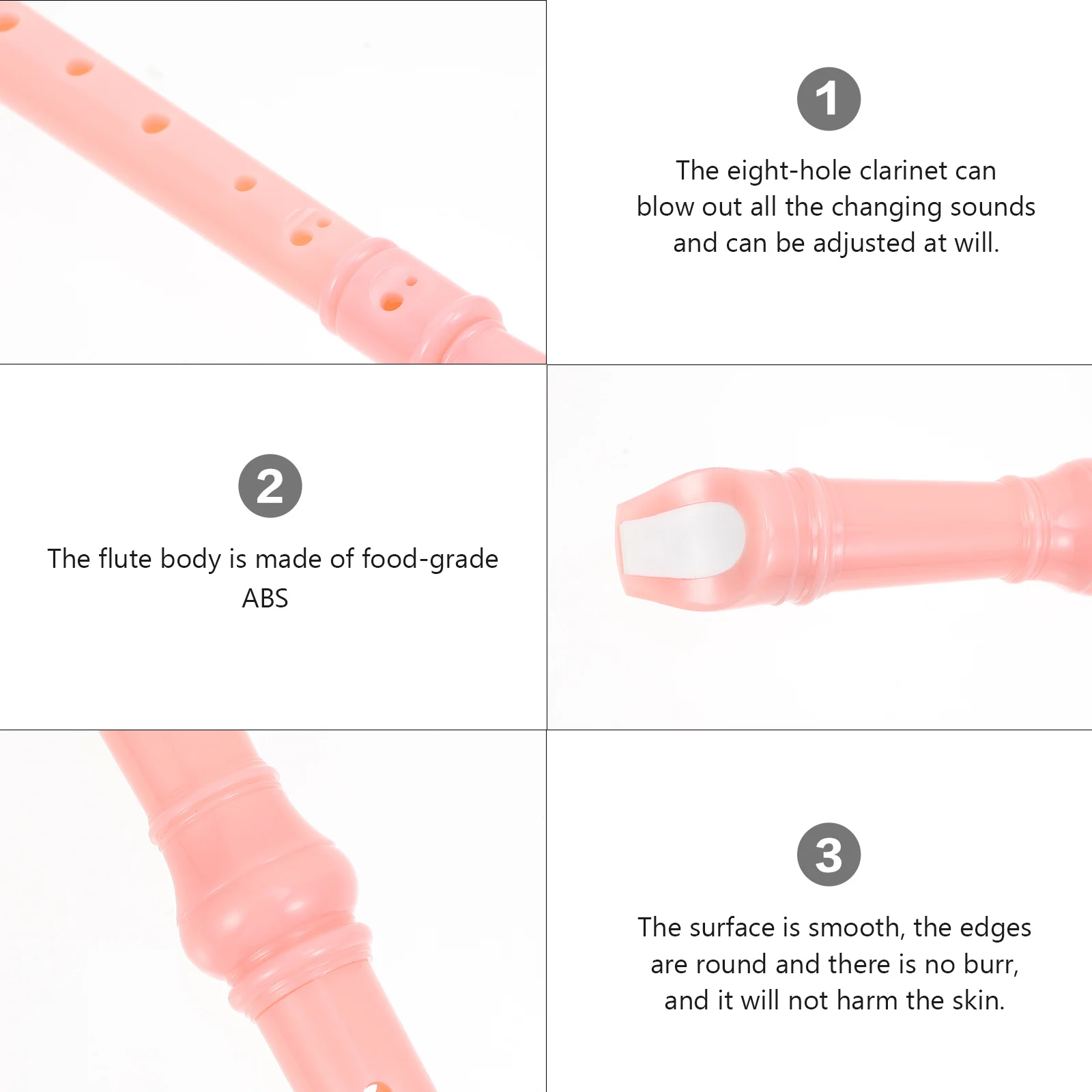 Музыкальный инструмент кларнет детская флейта Tylonal Abs для начинающих детей