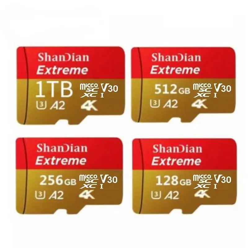 

New Original High Speed Portable Mini HC Card USB 1TB 512GB 256GB 128GB Drive HC 10 UHS-1TF Memory Card