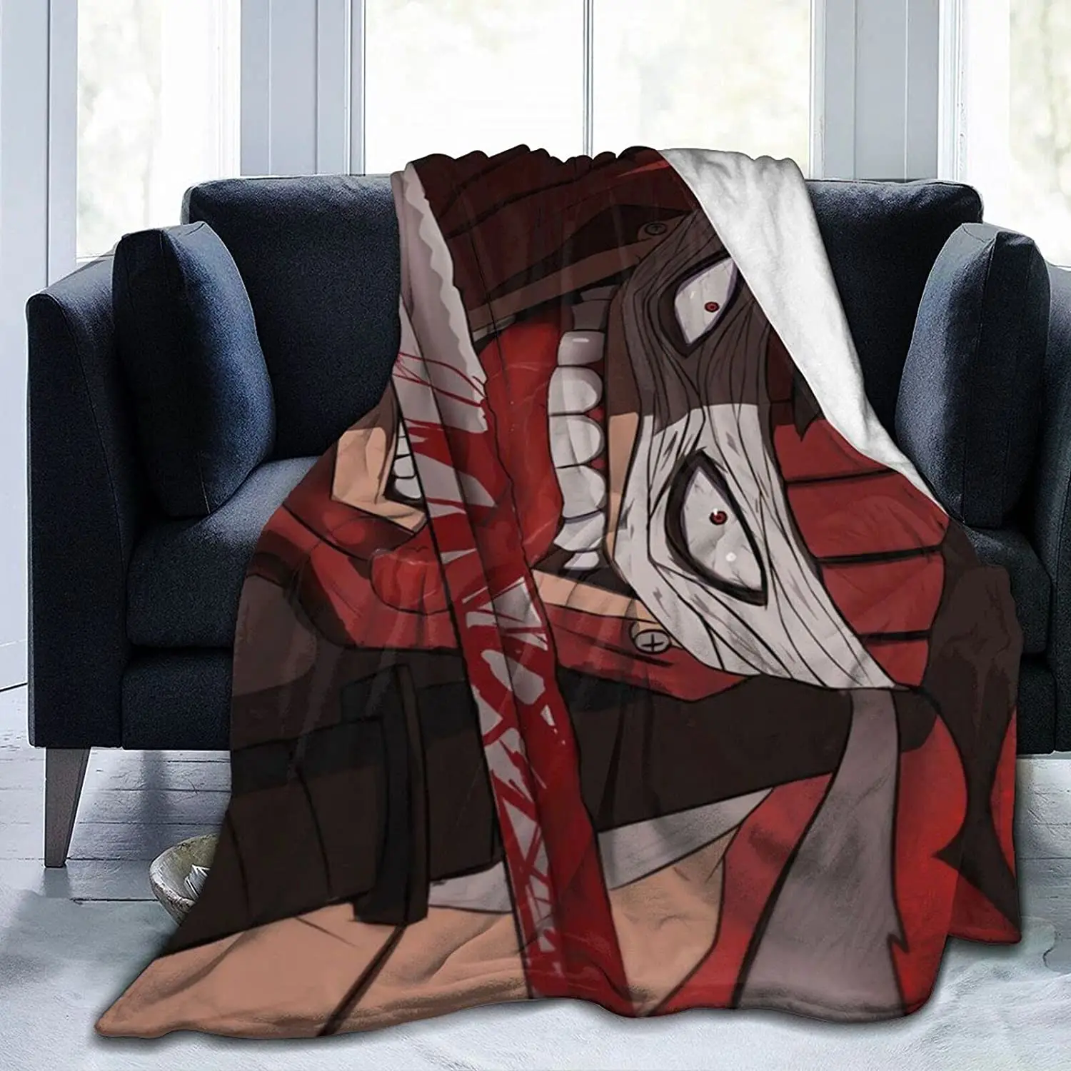 

Hero Killer Stain Fluffy Soft and Comfortable Blanket, Anime Warm Embrace of Sympathy