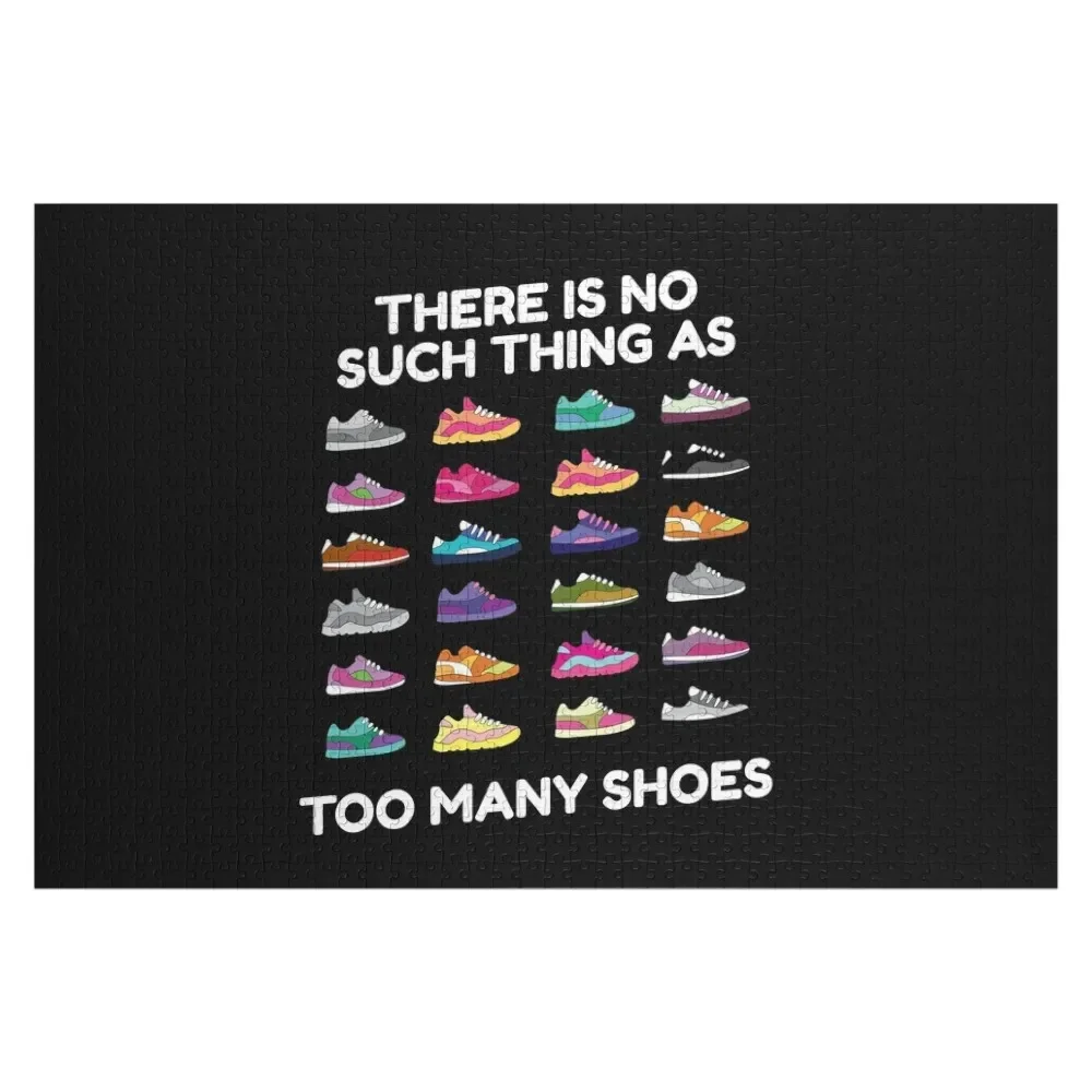 Деревянная головоломка-пазл для взрослых кроссовки туфли-лодочки