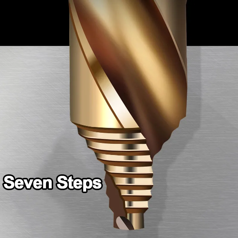 Кобальтовое ступенчатое сверло M35