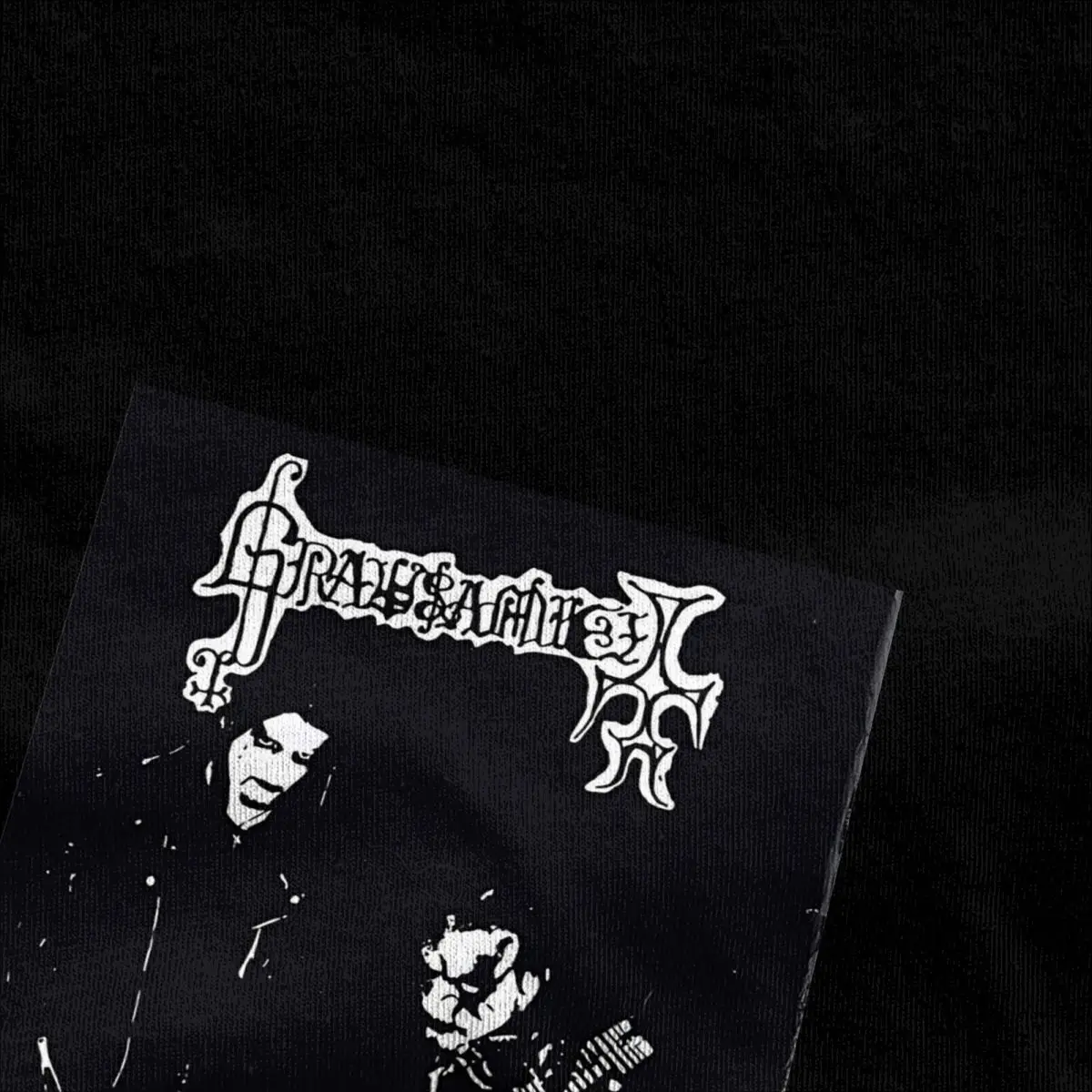 Футболка Haikyuu grausamaksi музыка черный металл готика 100 хлопок модная футболка для