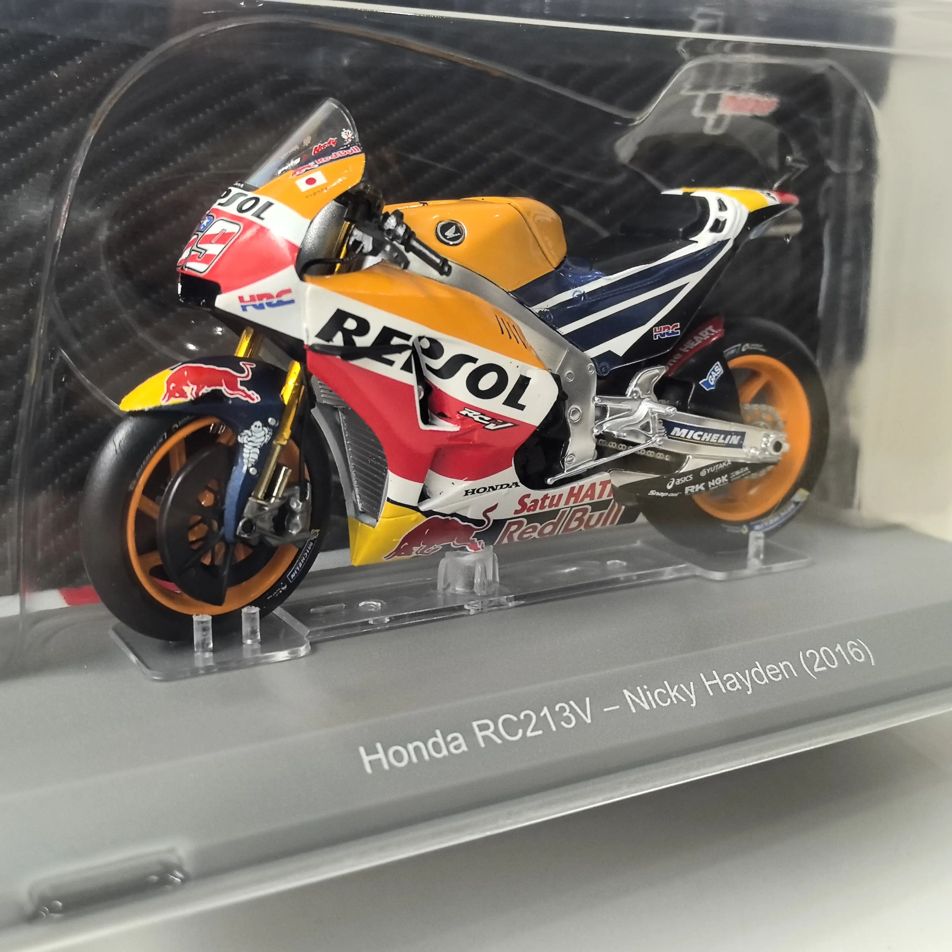 Фото Модель IXO 1:18 Honda RC213V 2016 года # Мотоциклетная модель из сплава 69 Alloy №4