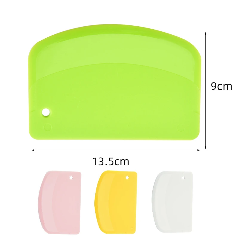 1 шт. пластиковый шпатель для крема торта масла теста резак слайсер скребок лапши