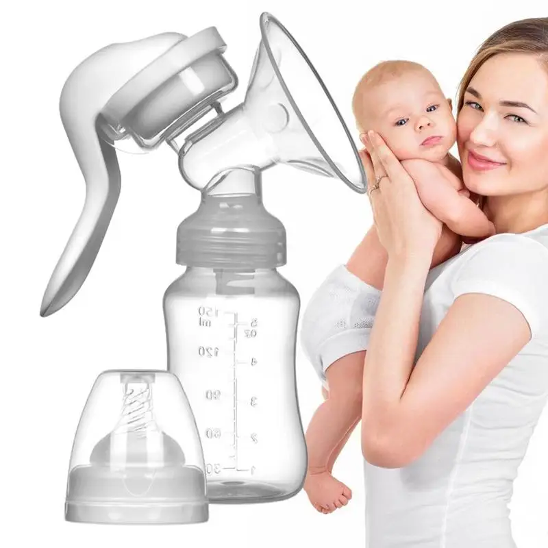 

Manual Breast Pump Adjustable Suction Silicone Hand Pump Breastfeeding Adjustable Suction Hand Pump Breastfeeding Lightweight