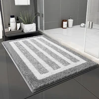 thick and fast absorbing water bath mat water absorb anti slip bathroom rug carpet for living room floor mat carpet anti slip