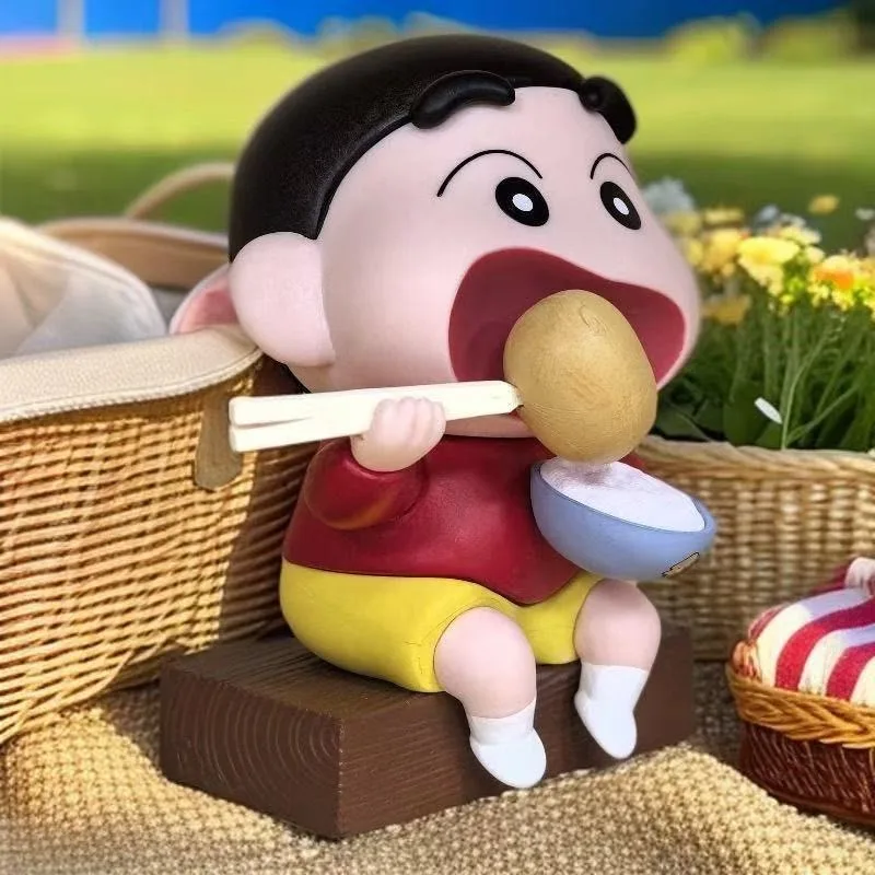 Фото Аксессуары для дома Crayon Shin-chan: милые и креативные фигурки-модели для декора рабочего стола, украшение комнаты, модный изысканный декор №4