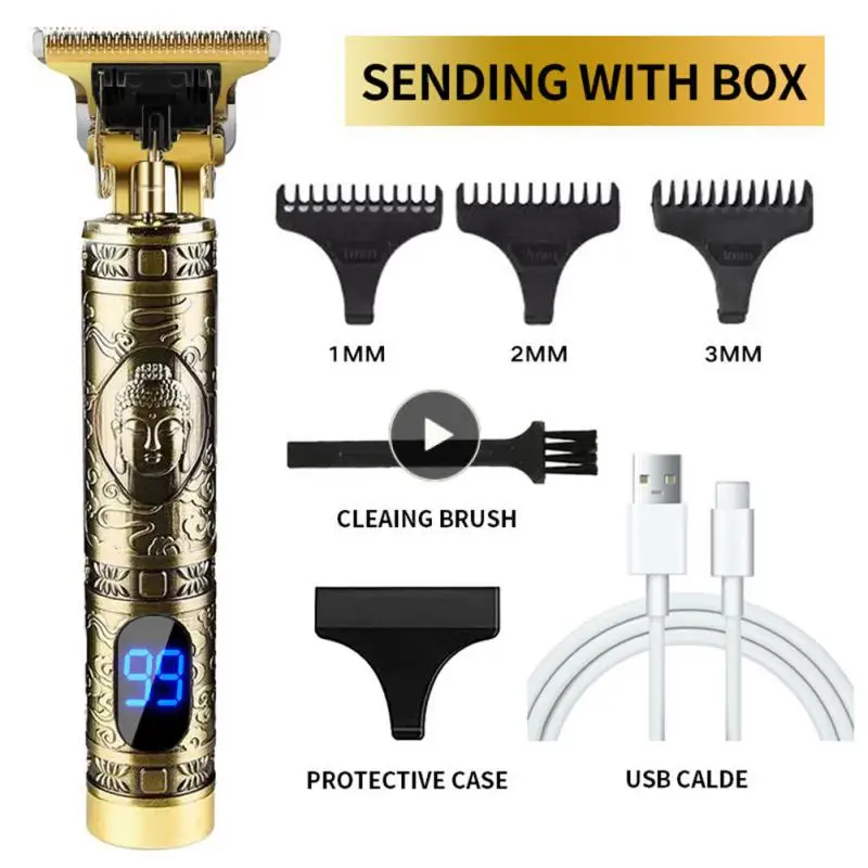 Usb Hair Trimmer Barber Shop Beard Maquina