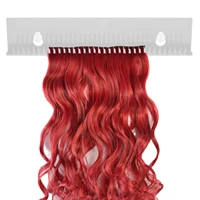hair extension holder hair extension rack hair styling tool and extension holder for washing coloring and blow drying of weft
