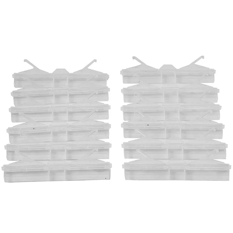 

120 Packs Bee Hive Beetle Trap,Clear Plastic Reusable Beetle Blaster Trap For Hive Beetle Beekeeping Supplies