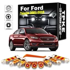 TPKE для Ford Taurus 2001-2015 2016 2017 2018 2019 автомобильные аксессуары Canbus безотказный светодиодный комплект верхнего освещения для чтения карты интерьера