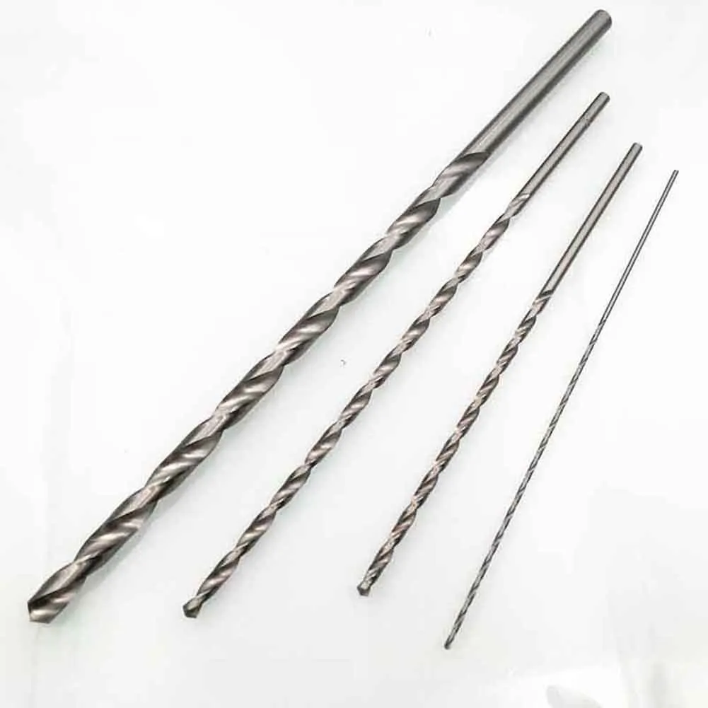 1pcs HSS Straight Shank Drill Bit Set 1.5-5.5mm Diameter 160-300mm Length Twist Drill Bits Hole Saw Cutter Drilling Kit images - 6