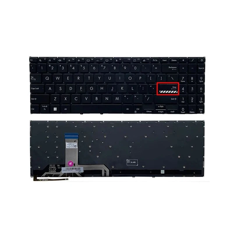 XIN-US-русская клавиатура с подсветкой для ASUS Vivobook X1502 X1603Z X1603ZA M1603 M1603Q M1603QA F1603ZA D1603QA M1503Q X1502Z M1503 (art.: 3920ce0813bec) - 3920ce0813bec