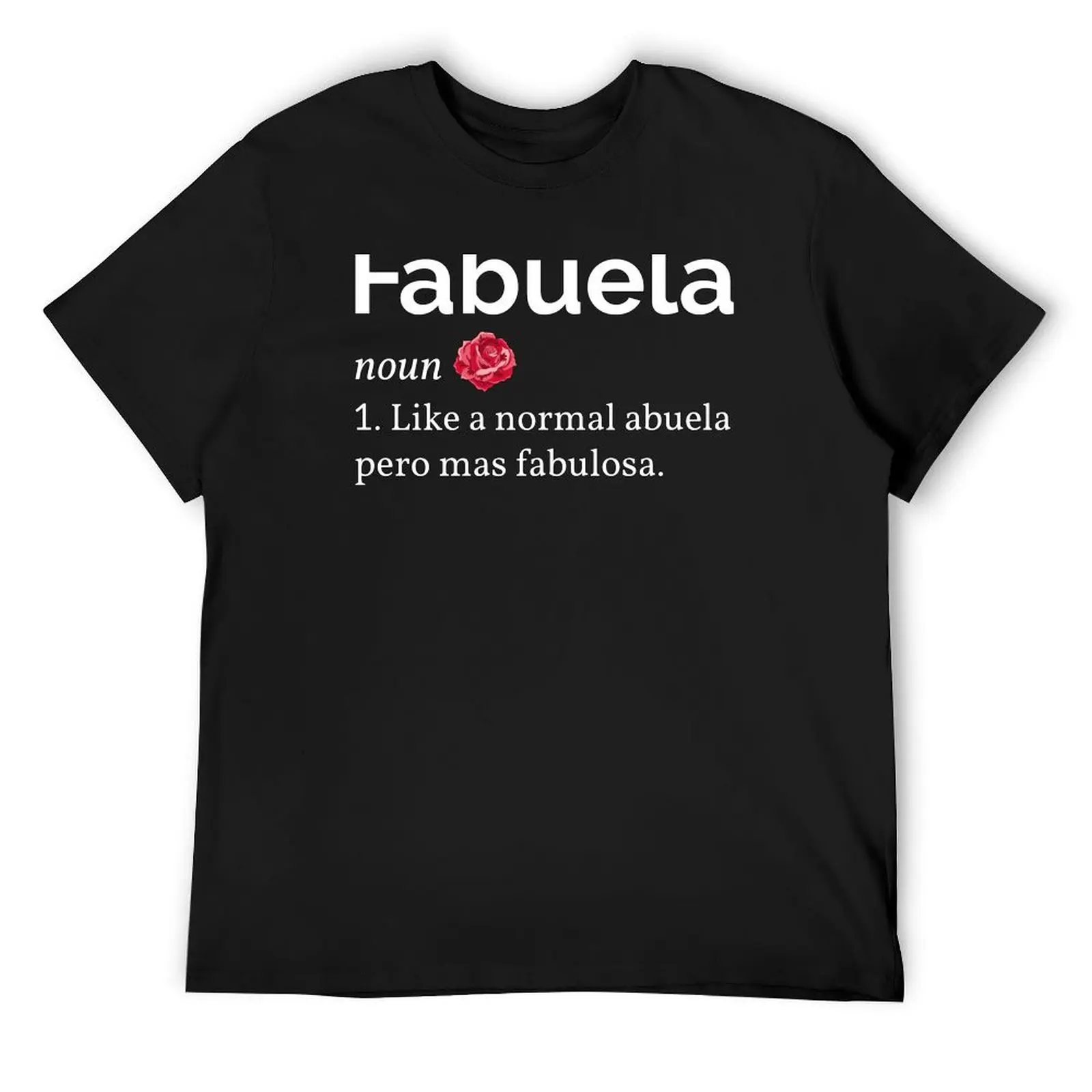 Fabuela Definition II-футболка Fabulosa Abuela блузка забавные футболки новые подарки и набор