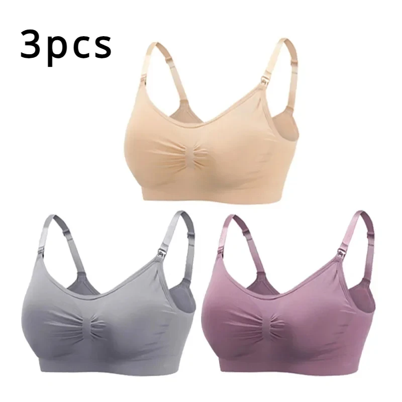 3 шт./партия хлопковый бюстгальтер для беременных