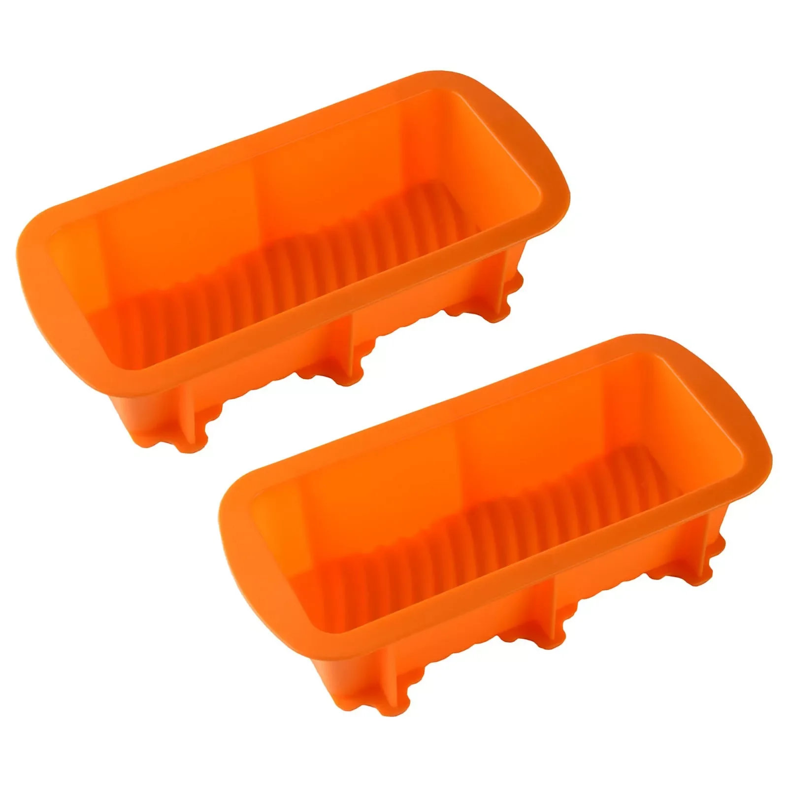 

NEW2023 2PCS Christmas Rectangular Silicone Model Bread Nonstick Baking Pans for Air Fryer 9 Inch Cake Pan Removable Bottom Mini