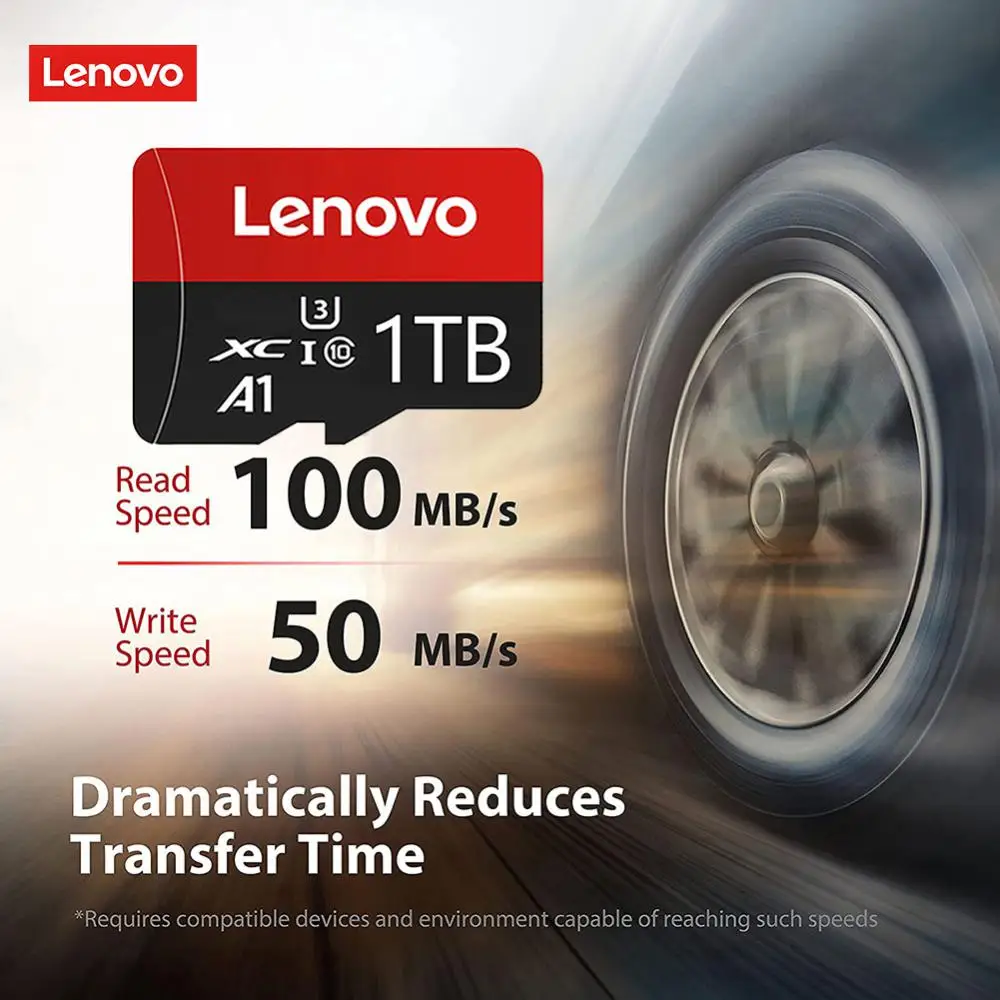 Фото Оригинальная карта памяти Lenovo 1TB 2TB Micro TF SD, высокоскоростная карта памяти A2 V60, 128G, 256 ГБ, 512 ГБ для Nintendo Switch Ps4, Ps5, игровая SD-карта №4