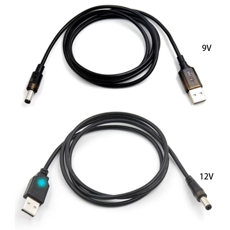 

587D для QC 2,0/3,0 USB для Dc 12 В/9 В для Dc Plug 5,5x2,5 мм преобразователь питания Adap