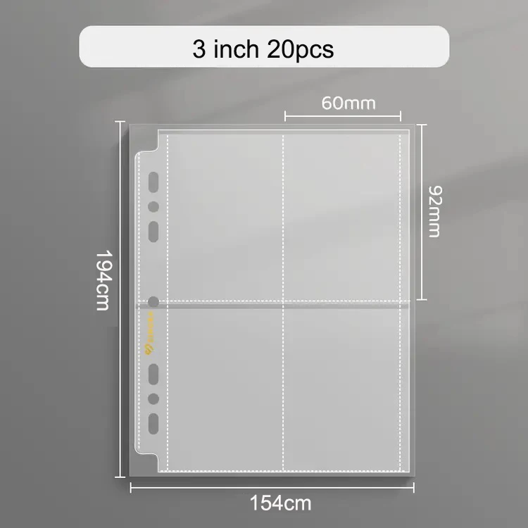 Фотоальбом для карточек Kpop белый фиолетовый