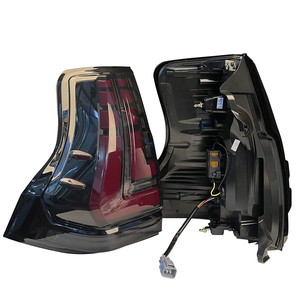 Комплект от 2010 до 2020 Gx400 Gx460 светодиодная задняя фара Prado FJ150 Тормозная фара задняя фонарь указатель поворота для lexus