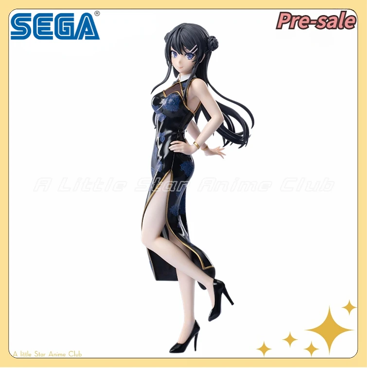 Фото Оригинальная фигурка SEGA XStellar Seishun Buta Yarou Wa Bunny Girl Senpai No Yume Wo Minai Sakurajima Mai в стиле чонсам №1
