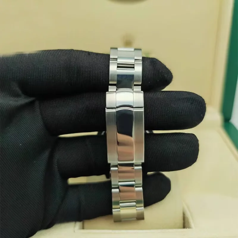 Фото Ремешок для часов из нержавеющей стали 904L для Rolex Oyster Perpetual Datejust DAYTONA SUBMARINER, роскошный мужской ремешок для часов 20 мм 21 мм №1