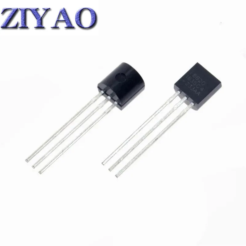 

50pcs/lot Sensor Electronic chip DS18B20 TO-92 18B20 chips Temperature Sensor IC 18b20 diy electronic