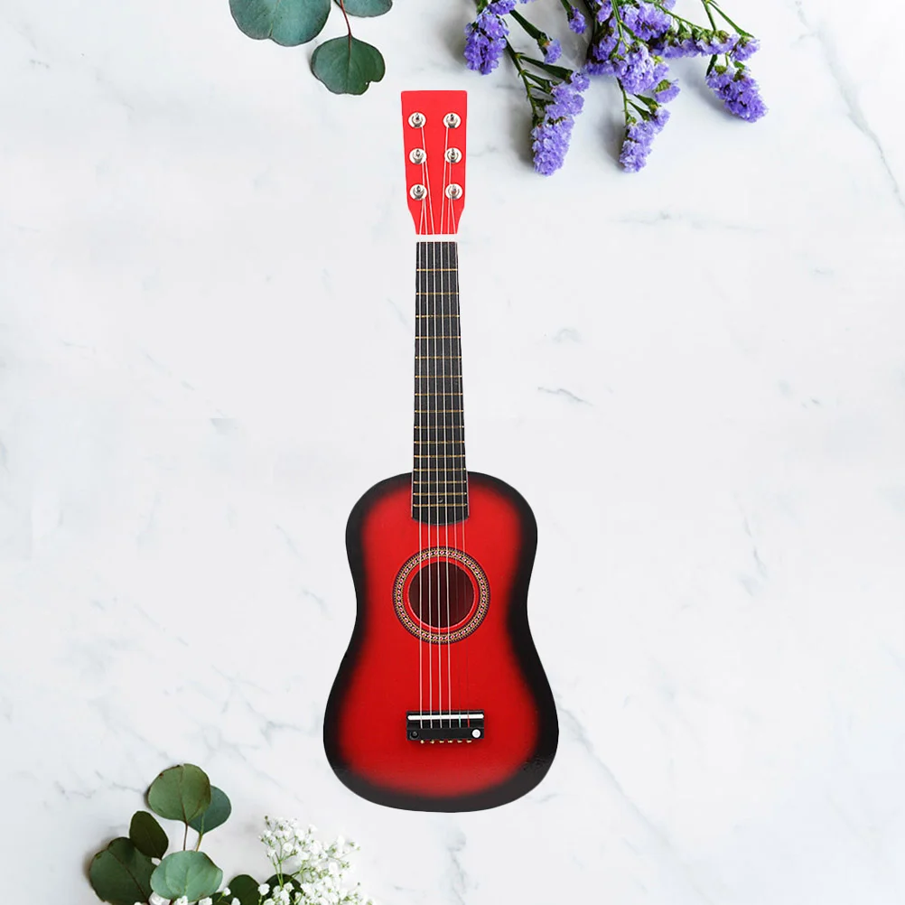 

Magiclulu Girls Acoustic Guitar 23 Inch Small Guitar 6 Strings Beginner Kid Girls Boys Musical Instruments Black Toddler Gift