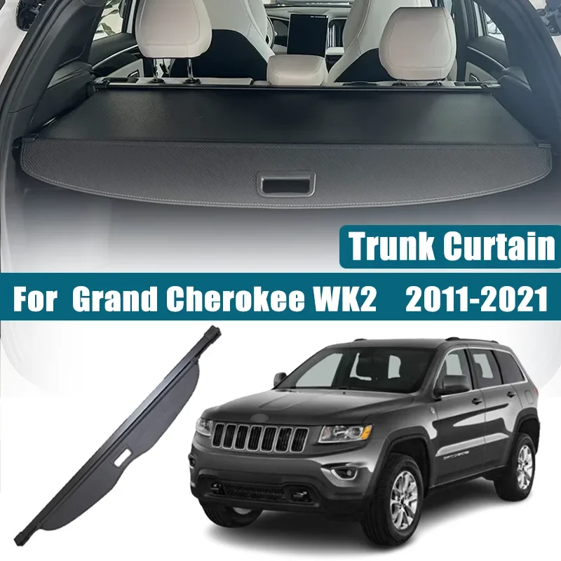 Багажник автомобиля грузовой Чехол для Jeep Grand Cherokee WK2 2014 2012 аксессуары 2011 ~ 2021