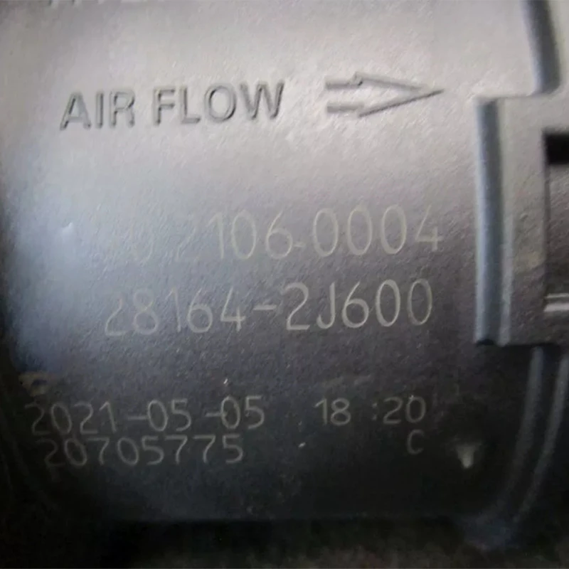 Датчик массового расхода воздуха автомобиля 28164-2J600 281642 J600 для Hyundai Sonata 2019-2022 Kia Optima