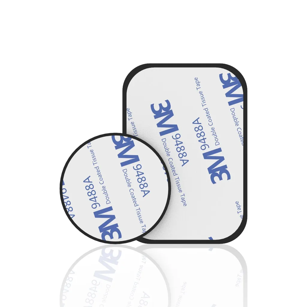 

XMXCZKJ Universal Metal Plate Disk Sheet For Magnet Car Mobile Phone Holder Rectangle Metal Iron Plate Round Iron Sheet Iron