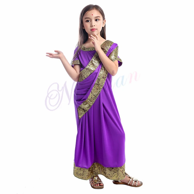 

Indian Bollywood Girls India Saree Sari Kaftan Dress Clothing Indian Costumes Sari Halloween