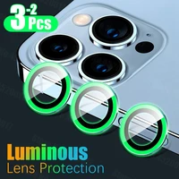 luminous camera lens for iphone 13 pro 11 12 pro max camera protector ring glass for iphone 13 pro max 11 pro max 13pro 12 glass