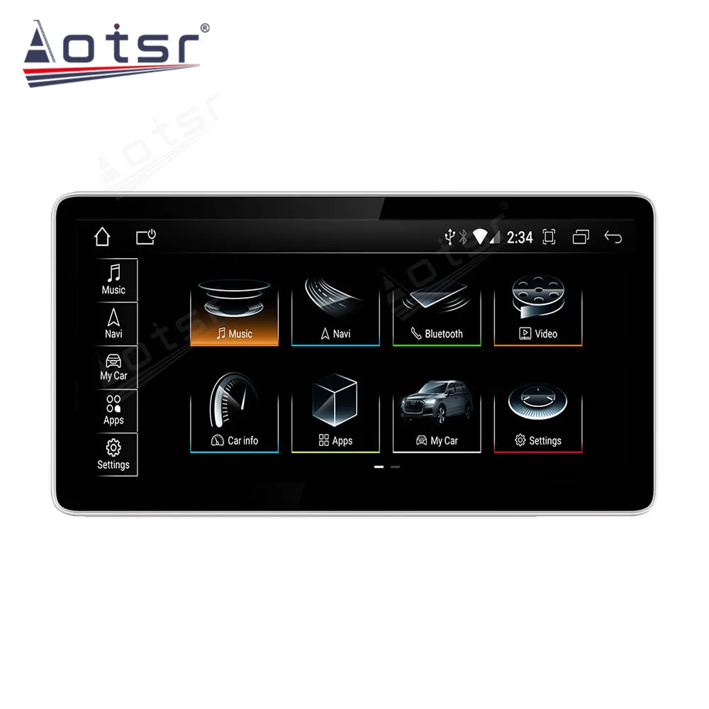 Автомобильный GPS-навигатор для Audi Q5L Q5 2018 Android 11 0 4G + 64 Гб Радио мультимедийный