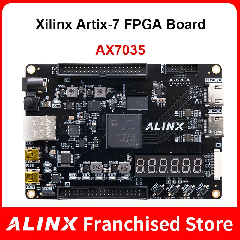 ALINX AX7035: Оценочные комплекты платы FPGA XILINX Artix-7 XC7A35T A7 SoMs