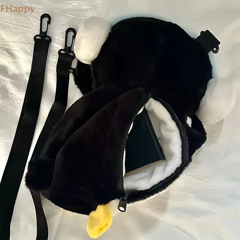 Маленький пингвин овца папа ягненка сумка универсальная плюшевая через плечо