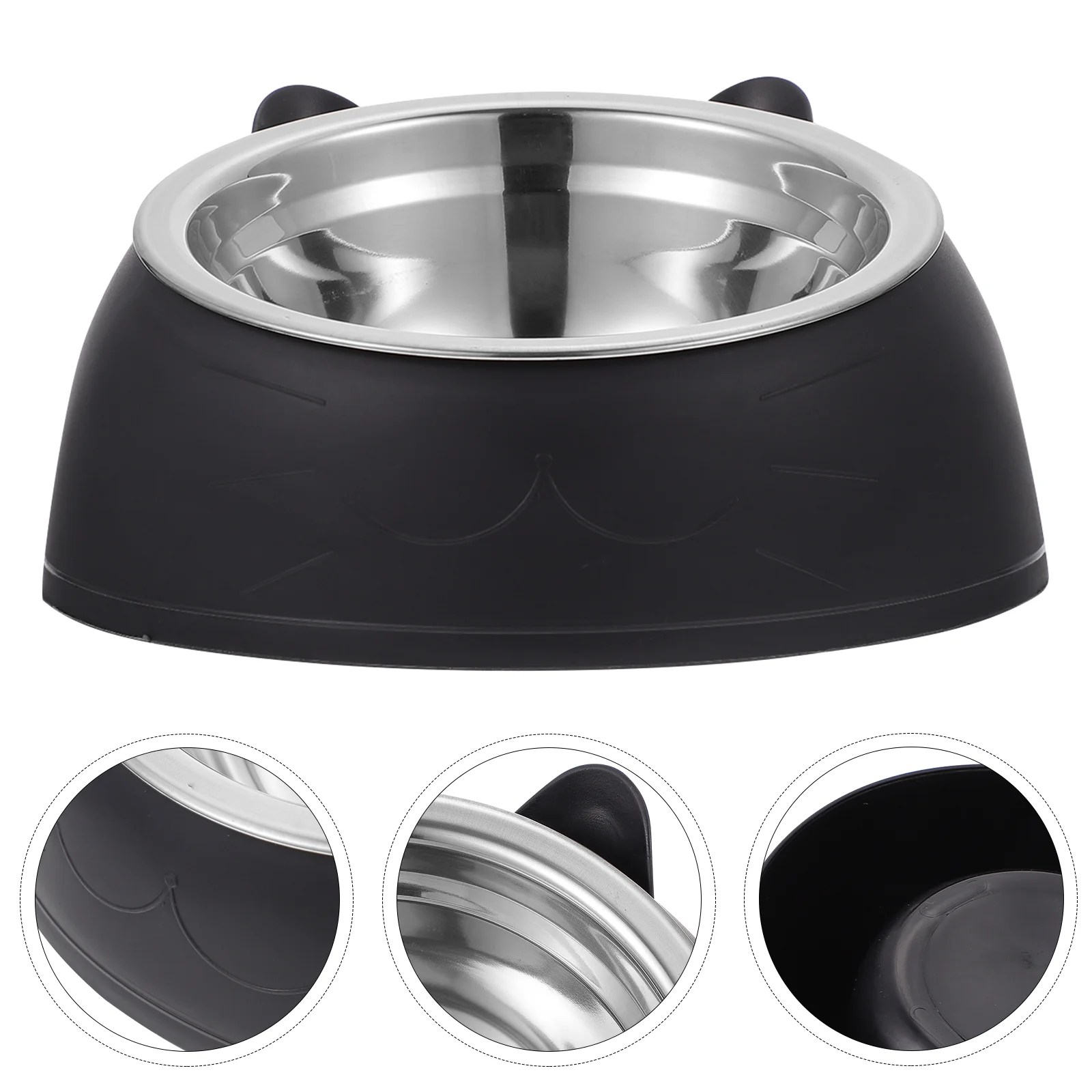 

Raised Cat Dishes Cat Raised Bowl Ceramic Cat Bowls Pet Water Bowl Puppy Feeder Pet Stainless Steel Bowl Cat Supplies Dog Feeder