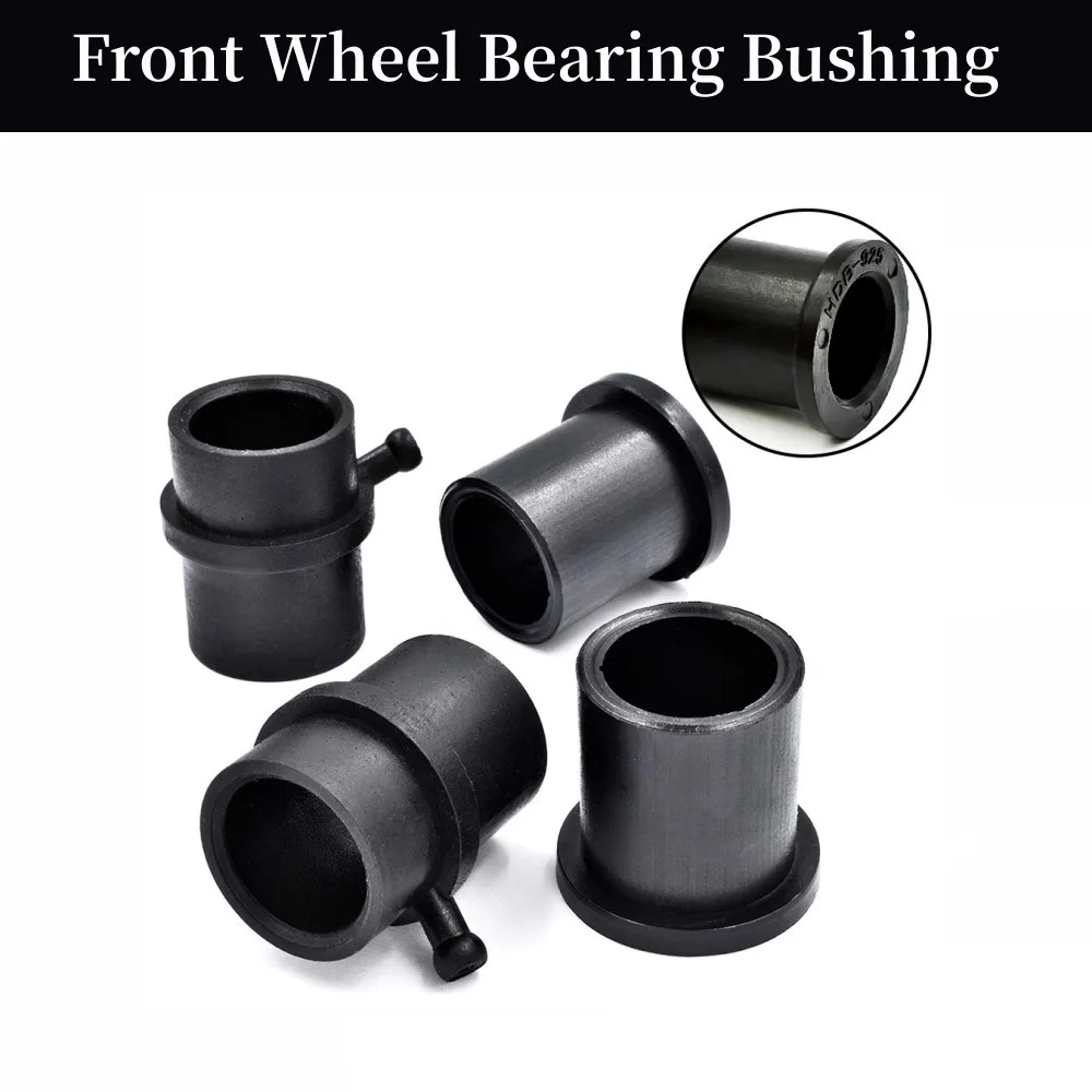 

4pc Front Wheel Bearing Bushing For Troy-Bilt MTD 741-0990 741-0516B 741-0516A Bushings With Grease Fittings Lawn Mower Parts