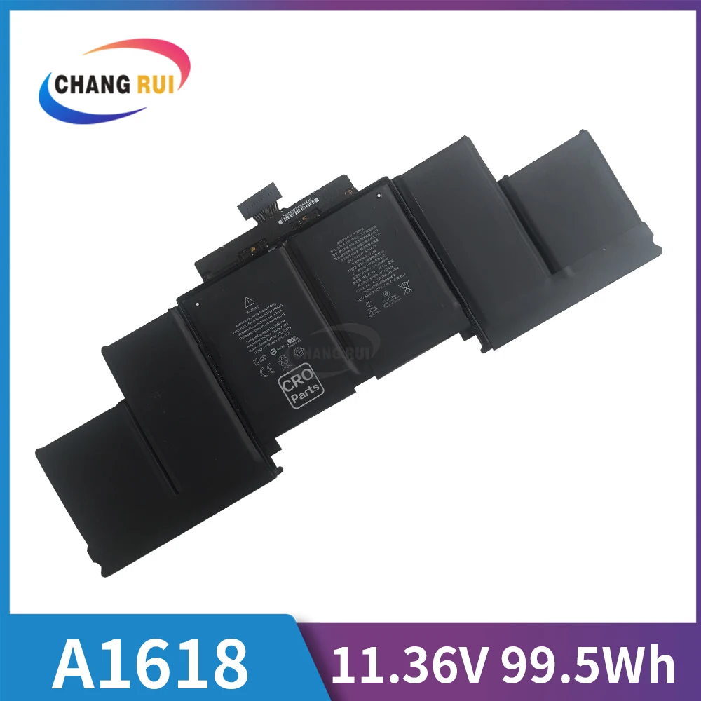 

CRO A1618 Battery for AP MB Pro 15" Retina A1398 Mid 2015 MJLQ2LL/A MJLT2LL/A EMC 2909 2910 020-00079 1ICP9/47/95-ICP8/56/66-2