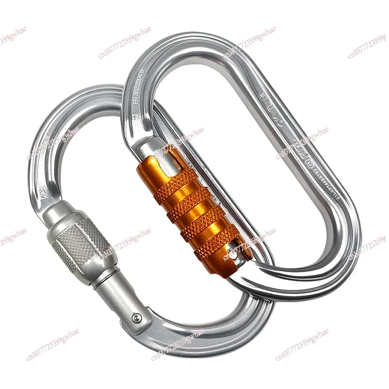 Climbing OK M33A OXAN M72 O-lock Rock Cave Exploration Rescue Steel Lock Main Spot