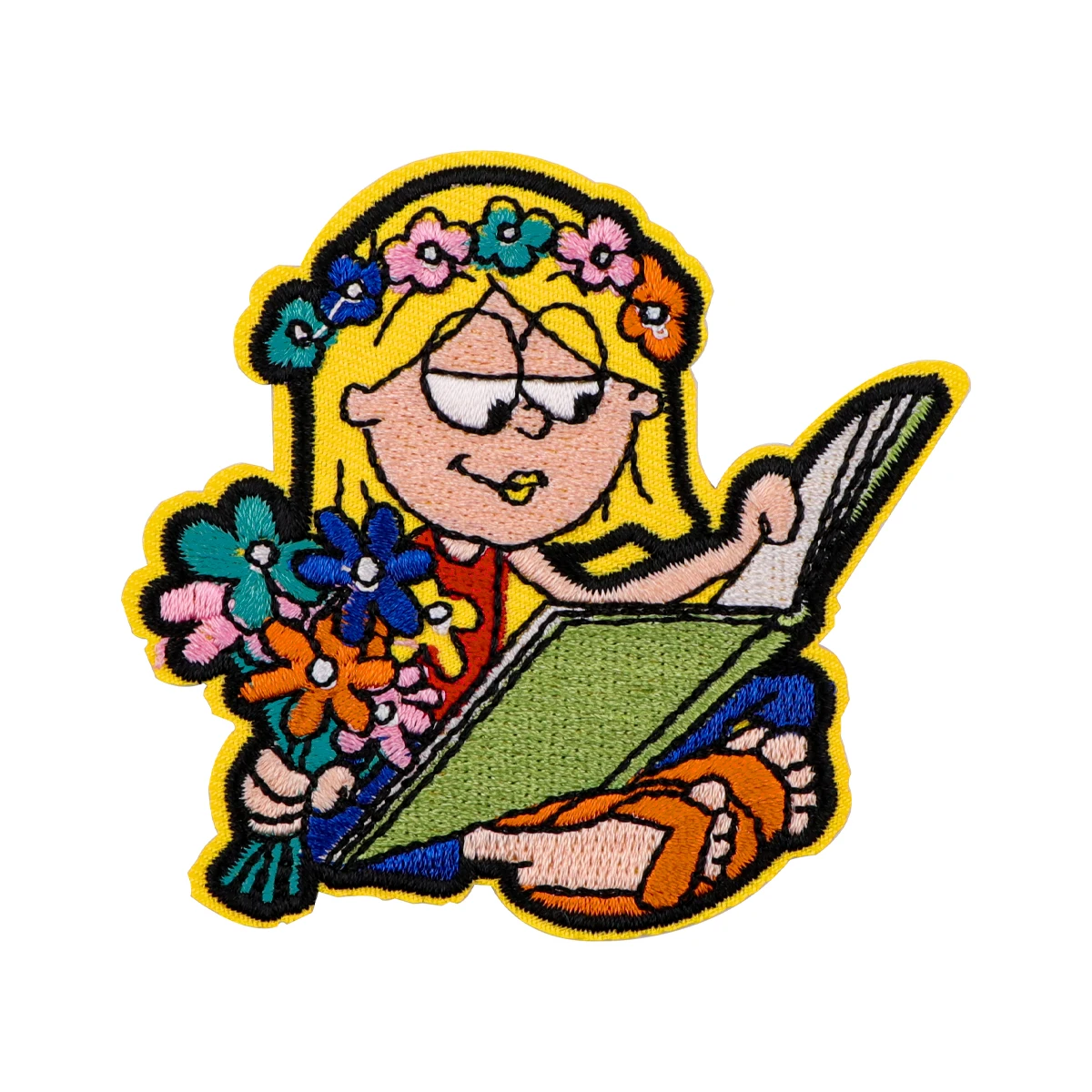 Вышитые нашивки для одежды с героями мультфильмов девочек термоклеевые куртки