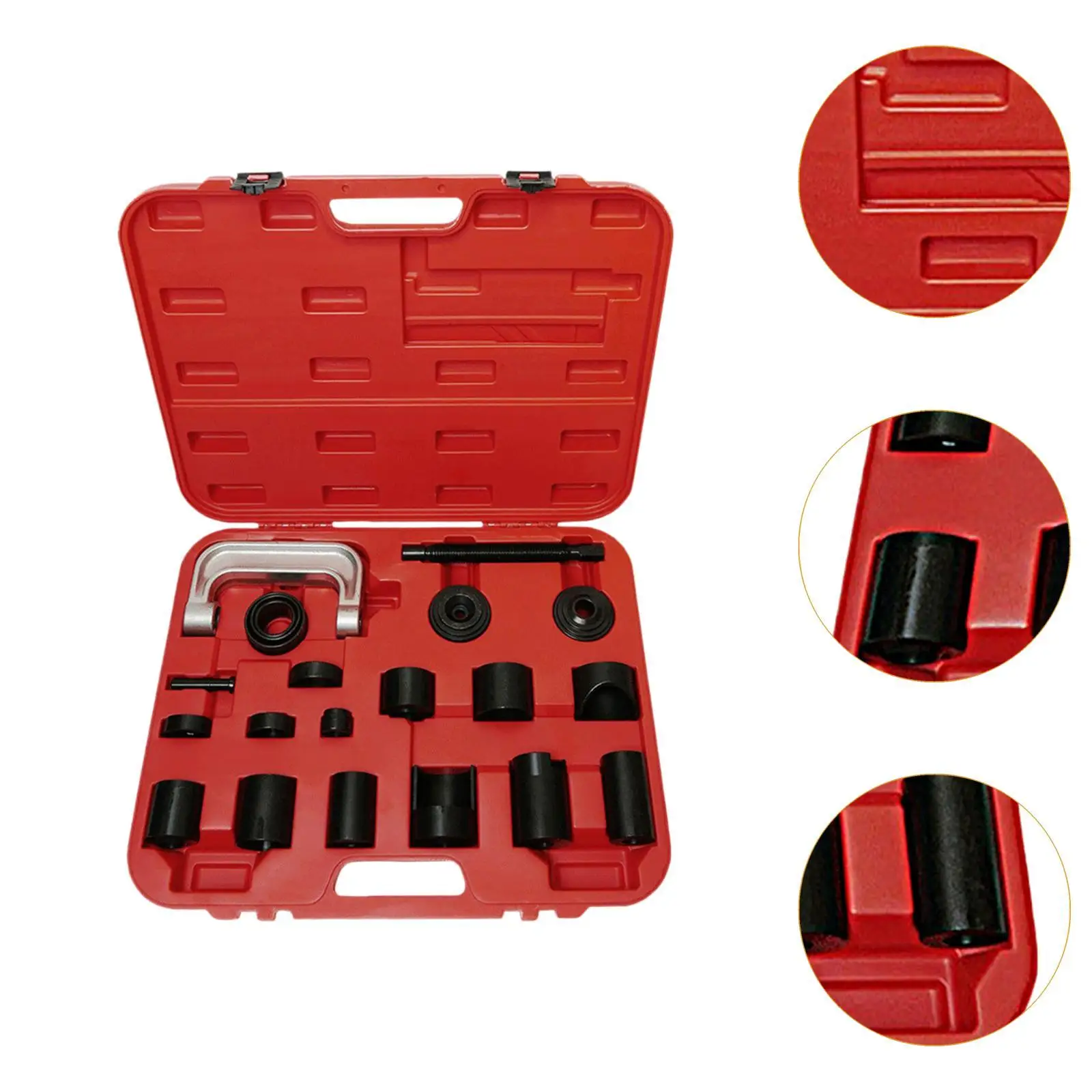 Набор инструментов для прессования шаровых шарниров сервисный Ki 21 шт.