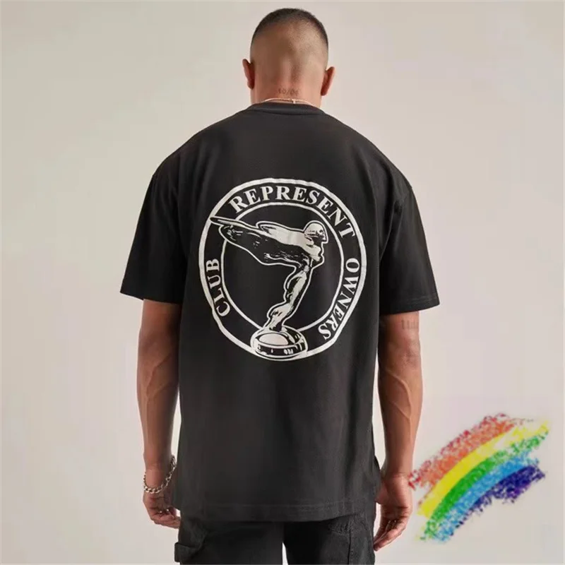 

Коллекция 2022ss, футболка с изображением владельцев клуба, мужская и женская футболка лучшего качества 1:1, летающие искусственные топы, футбо...