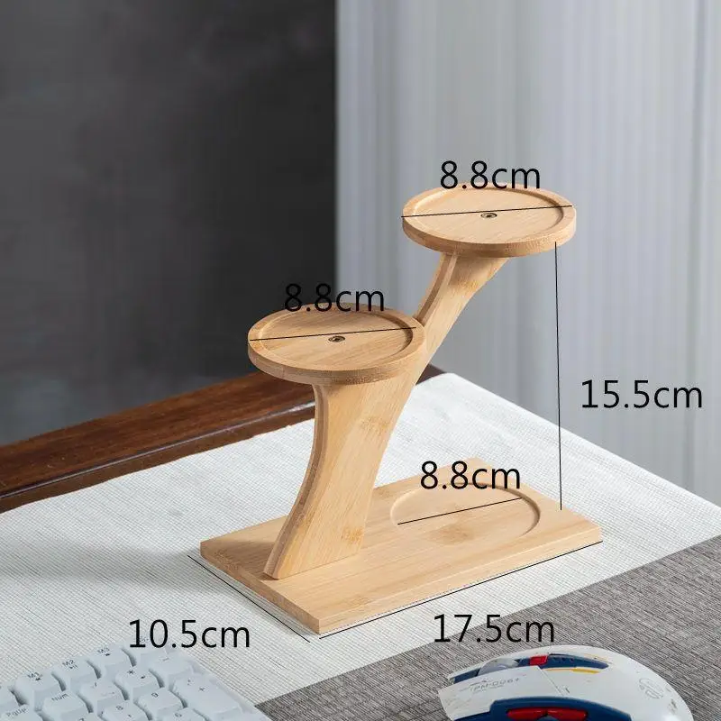 

Бамбуковая подставка BIGHSM 3-ярусная