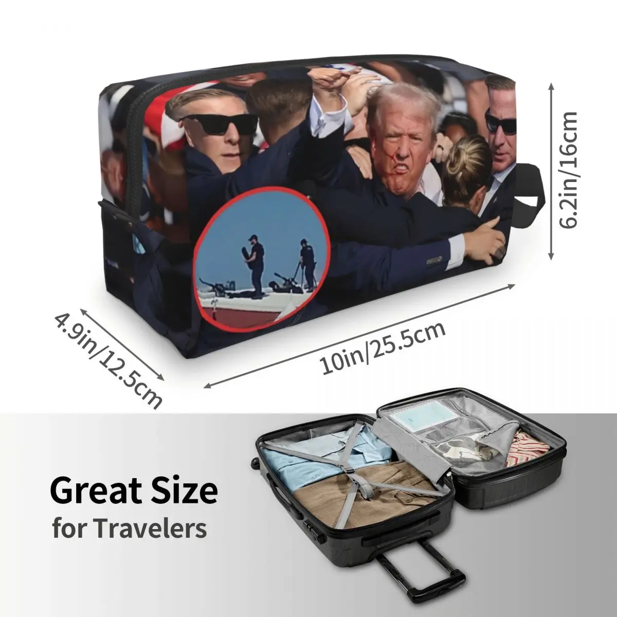 Индивидуальная косметичка для женщин дорожный косметический Органайзер